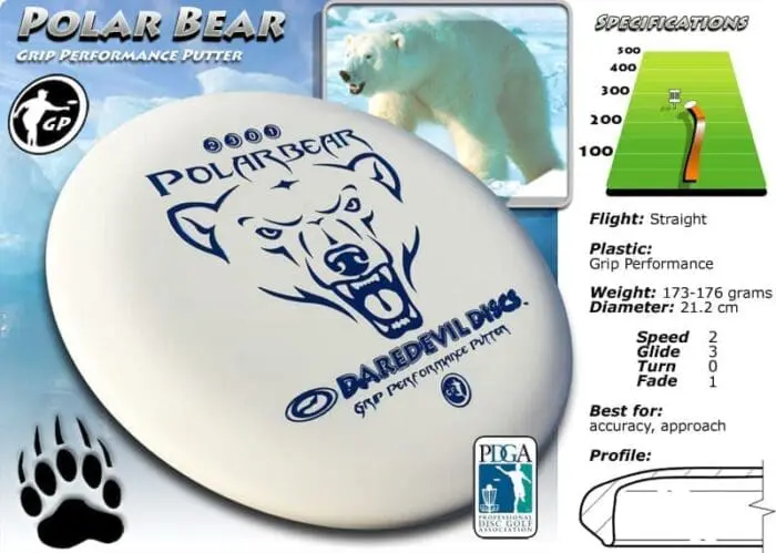Polar Bear Putter (170-176 grams) 2,3,0,1 - Image 2