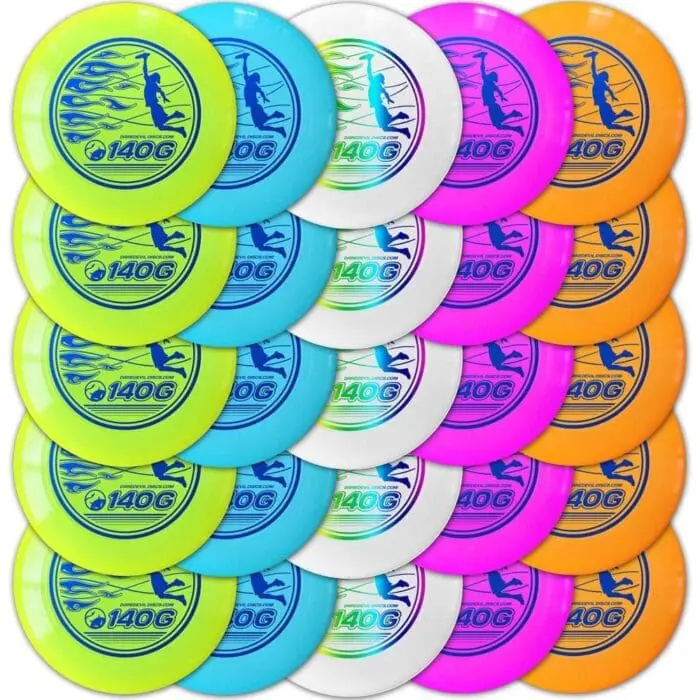25 Pack of 140gram Junior Ultimate Discs