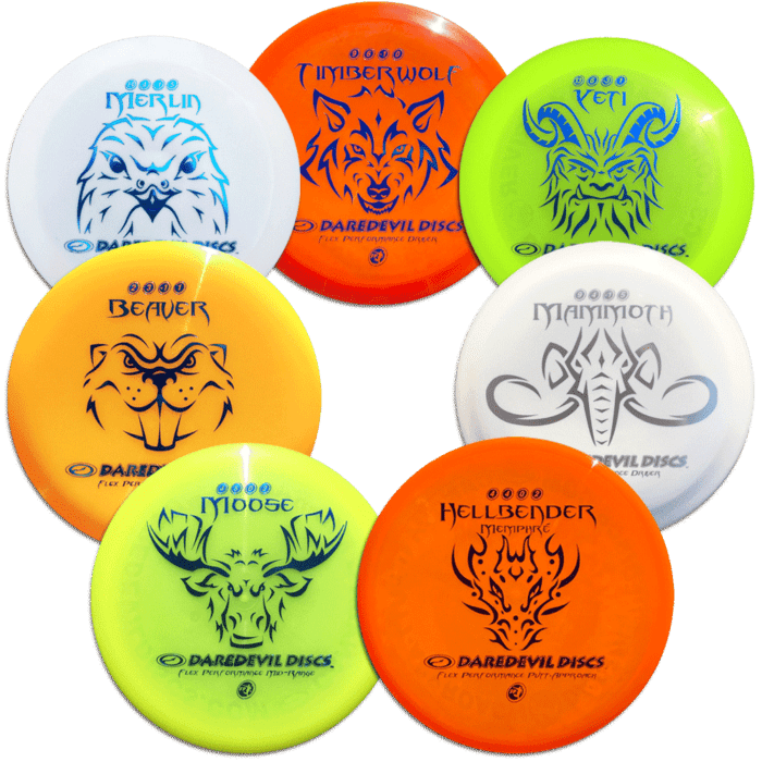 Flex Performance Plastic 7-Pack , Memphré, Merlin, Mammoth, Timberwolf, Moose, Beaver- Yeti(colours may vary)