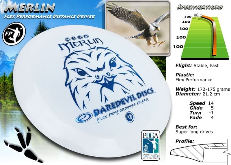 Daredevil Merlin Distance Driver: Elevate Your Disc Golf Game