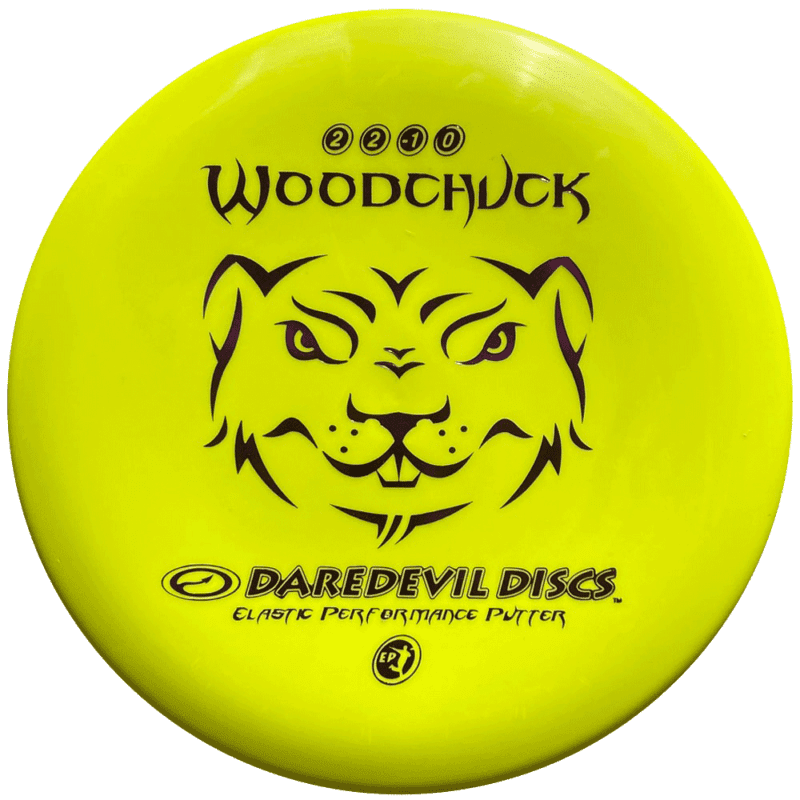 Woodchuck Putter (172176 grams) 2,2,1,0 Daredevil Discs